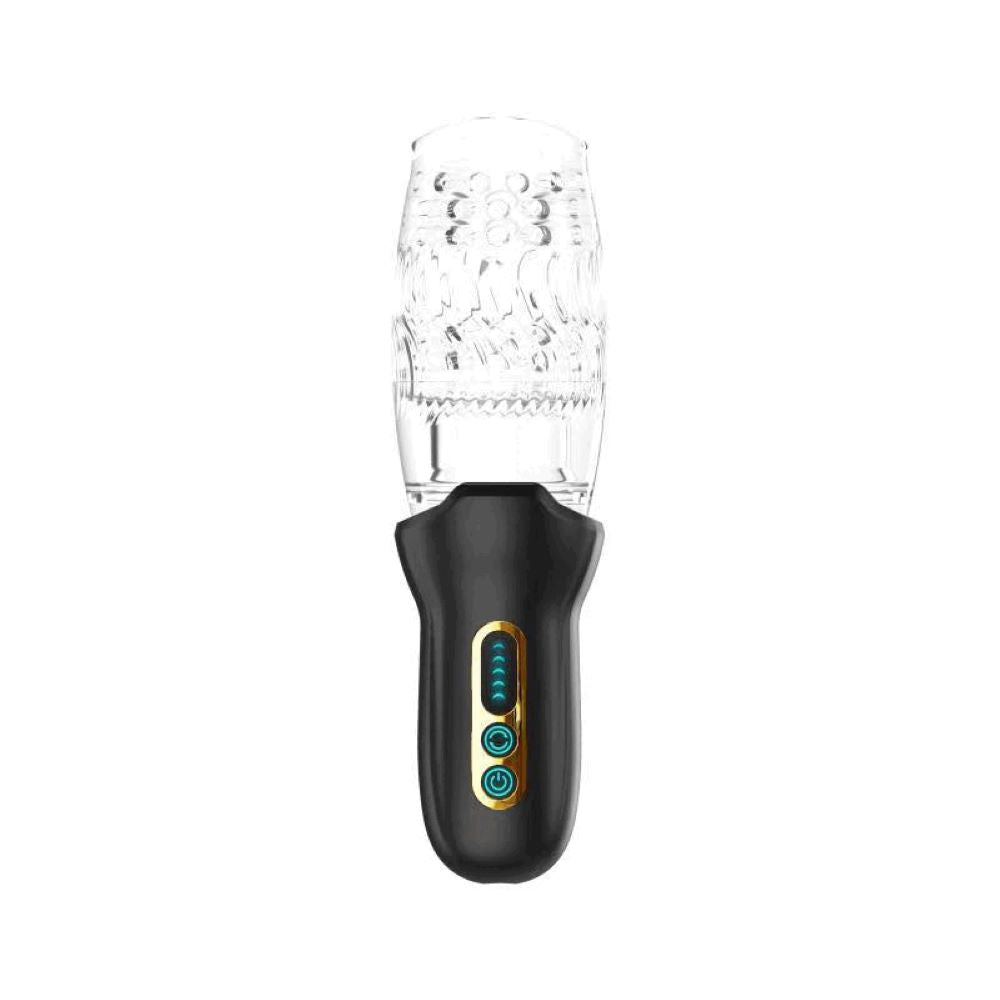 Ultimate Pleasure Electric Male Masturbator with 9 Rotating & Thrusting Modes